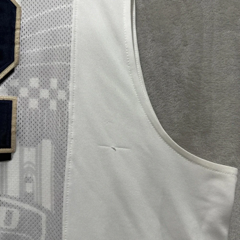 Nike Dri-Fit Pitt Panthers #12 Basketball Jersey NCAA College Size XL White Logo